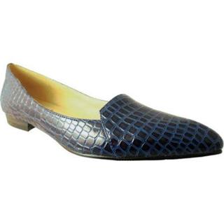 Women's Bellini Flora Flat Blue Croc