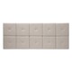Porch & Den Rigdon Tufted Natural Linen Headboard - Thumbnail 3