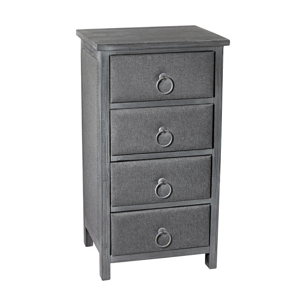 Sterling Grey Linen Covered Chest   17659313   Shopping