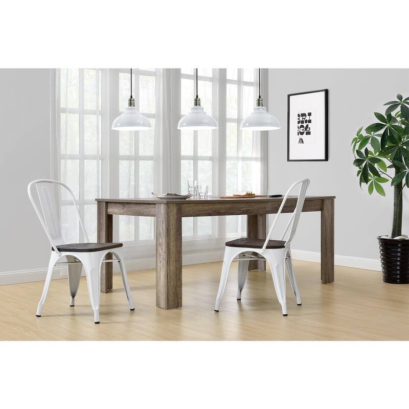 Avenue Greene Filipa Metal Dining Chair, Set of 2 - N/A