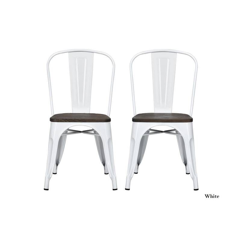 Avenue Greene Filipa Metal Dining Chair, Set of 2 - N/A