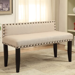 Clay Alder Home Gerald Upholstered 42-inch Backed Accent Bench - Bed ...