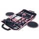 preview thumbnail 3 of 5, Stalwart 86-Piece Household Hand Tool Set - Kit with Screwdrivers, Pliers, Wrenches, and More - Includes Roll-Up Bag Black/Pink
