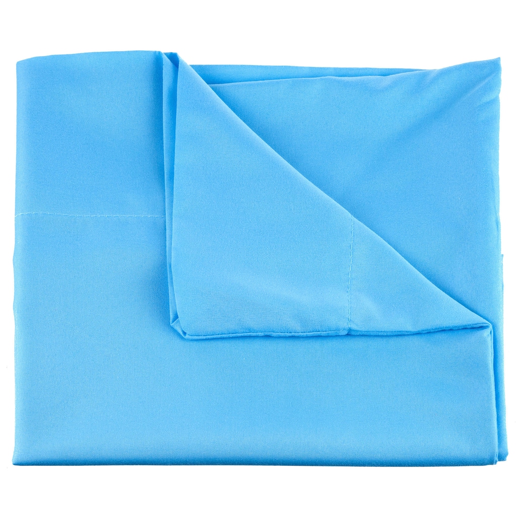 Winsor Home Cotton Blend 1200 Thread Count Blue Sheet Set (Twin)