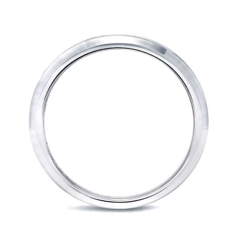 Auriya 14k Gold 1/4ctw Round Channel-set Diamond Wedding Band