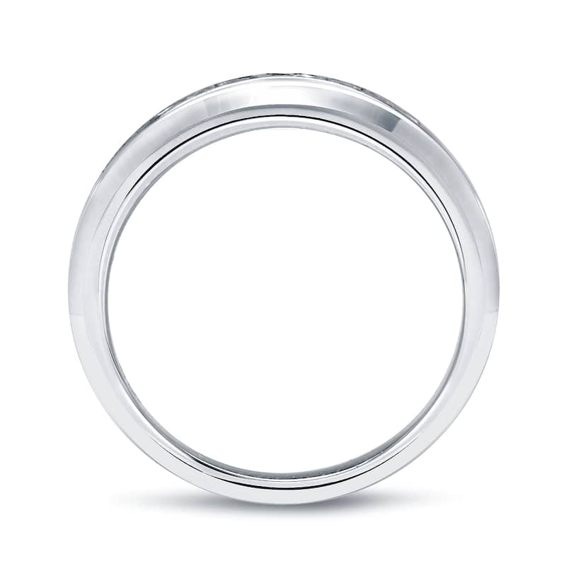 Auriya Channel Set Princess-Cut Diamond Wedding Band 1/2ct TDW 14k Gold