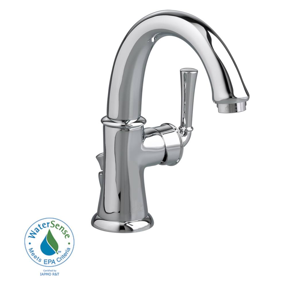 American StandardPortsmouth Single Control Swivel Monoblock Faucet with Brass Crescent Spout