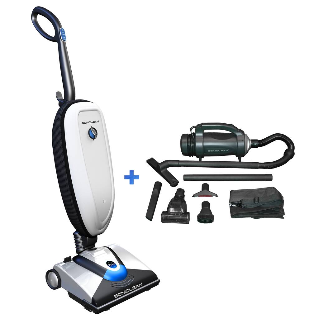 Soniclean VT Plus Upright Vacuum and Handheld Vacuum with Tools (Refurbished)