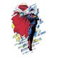 preview thumbnail 2 of 1, Classic Superman Giant Wall Graphic