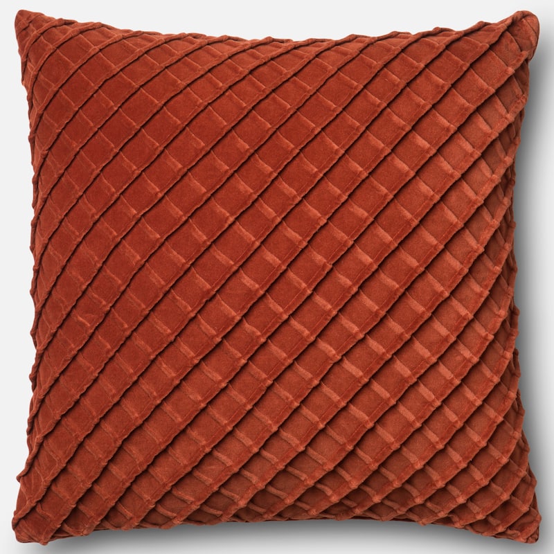 Solid Sown Ribbon Texture 22-inch Throw Pillow or Pillow Cover