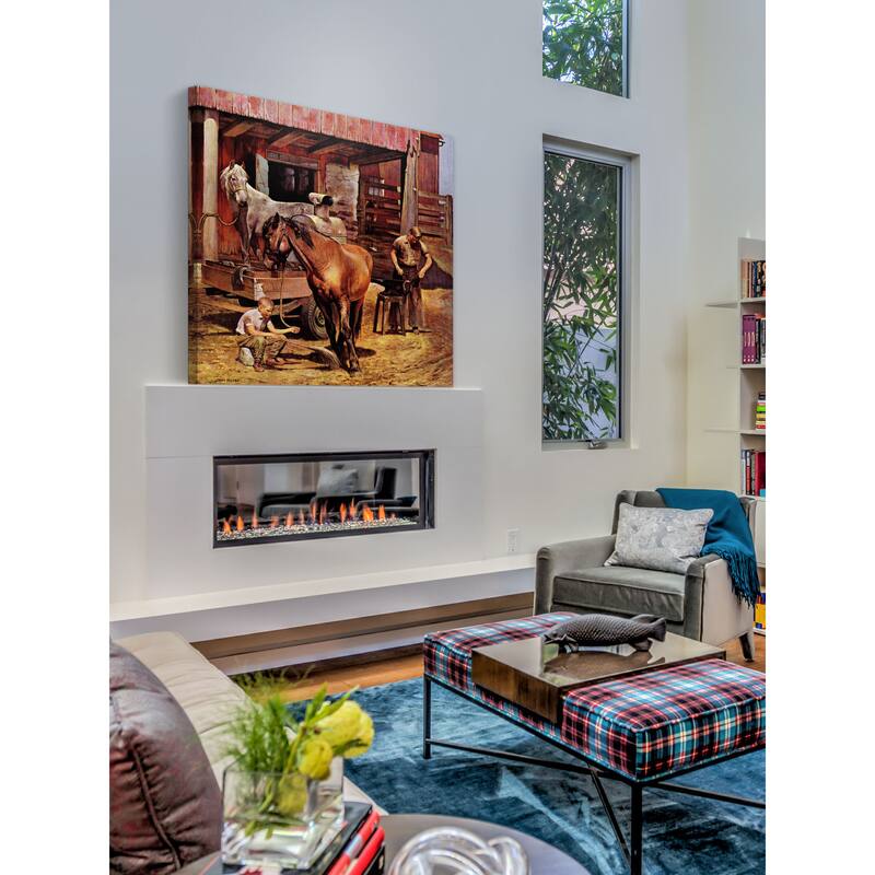 Marmont Hill - Blacksmith by John Falter Painting Print on Canvas