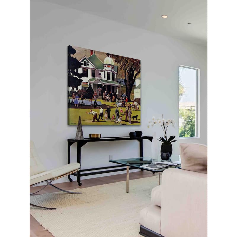 Marmont Hill - Family Reunion by John Falter Painting Print on Canvas