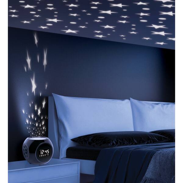 Shop Sharper Image Sound Machine Projection Alarm Clock