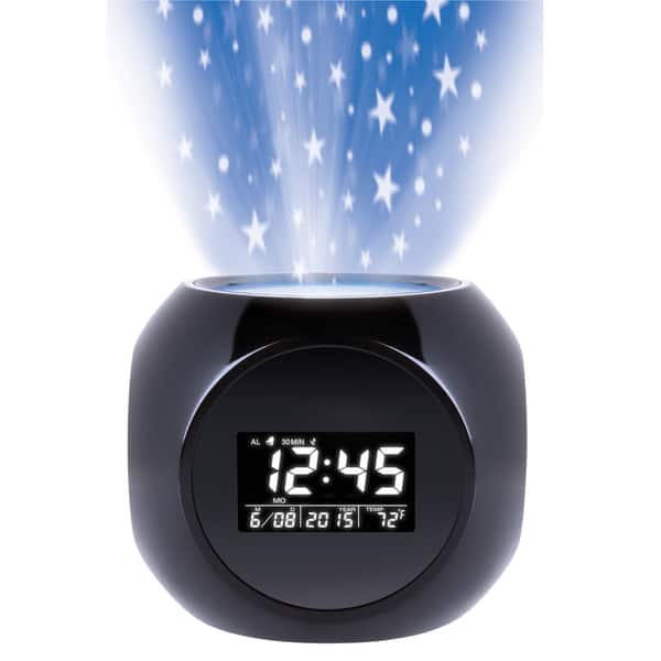 Shop Sharper Image Sound Machine Projection Alarm Clock Free