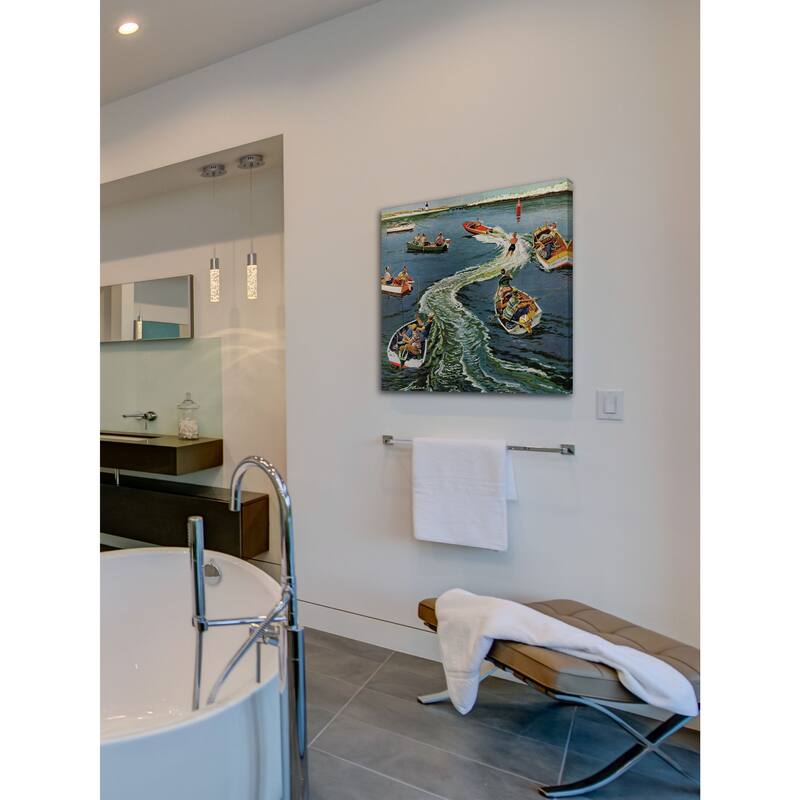 Marmont Hill - Making a Wake by Ben Kimberly Prins Painting Print on Canvas