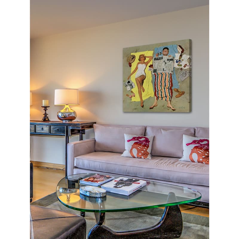 Marmont Hill - Sunscreen by Kurt Ard Painting Print on Canvas - Multi-Color