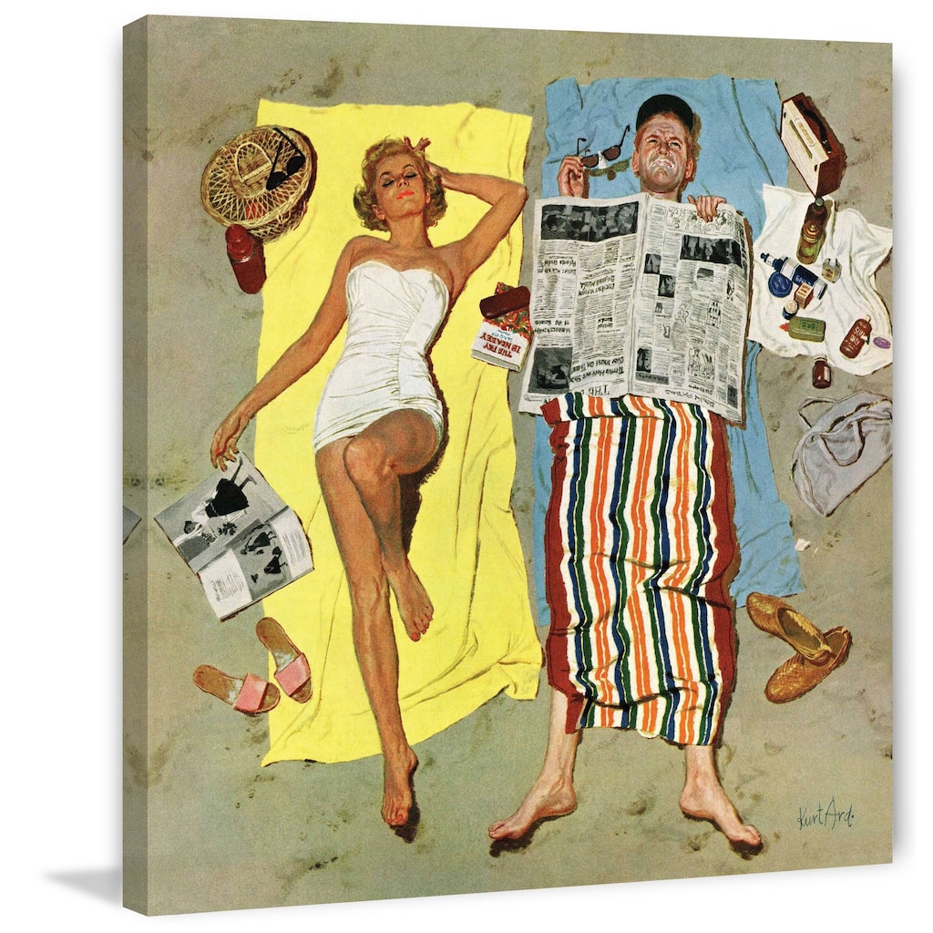 Marmont Hill - Sunscreen by Kurt Ard Painting Print on Canvas - Multi-Color