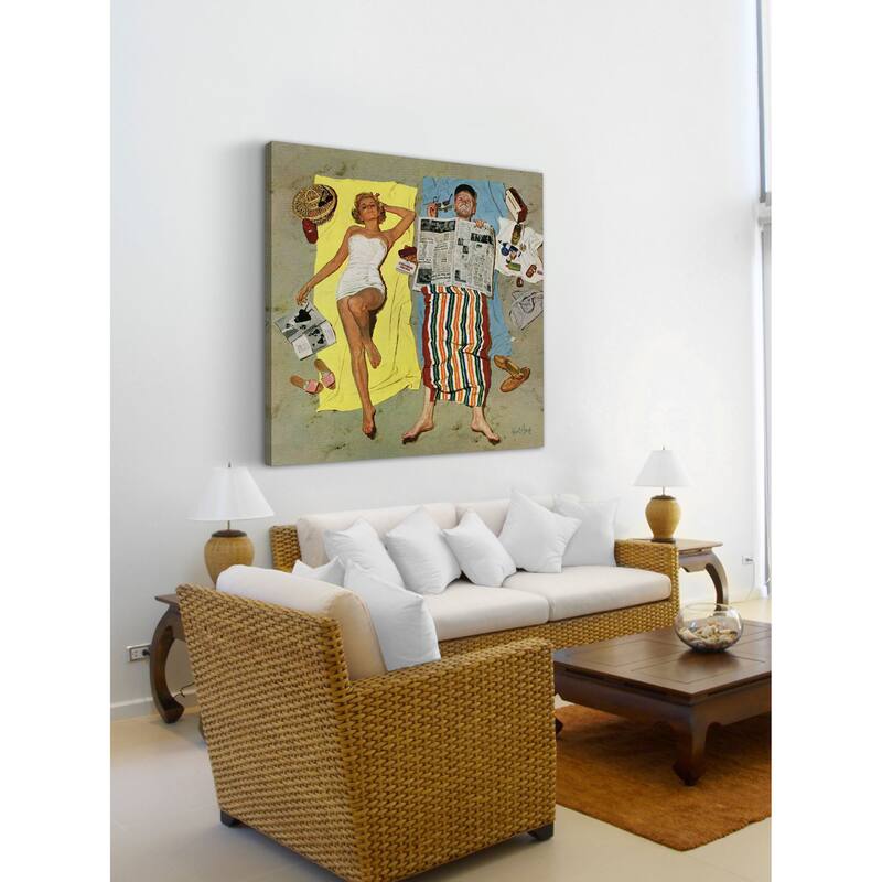Marmont Hill - Sunscreen by Kurt Ard Painting Print on Canvas - Multi-Color