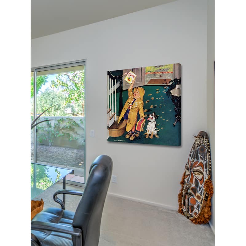 Marmont Hill - Happy Mother's Day by Richard Sargent Painting Print on Canvas - Multi-Color