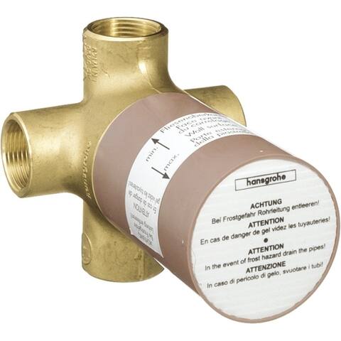 Hansgrohe Rough Quattro Green 3-way Diverter Valve