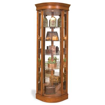 Philip Reinisch Co. 80-inch Lighthouse Auberage II Curio Cabinet