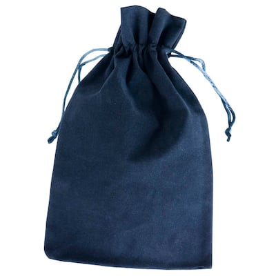 Visol Navy Blue Velvet Bag for Flask