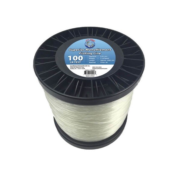 5 Lb Spool Fishing Line Joy Fish Mono Fishing Line 100 Lb Test - 5 Lb Spool  Clear Commercial Grade Line Joy Fish Fishing Line