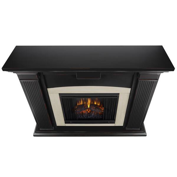 Shop Adelaide Electric Fireplace Blackwash Free Shipping Today