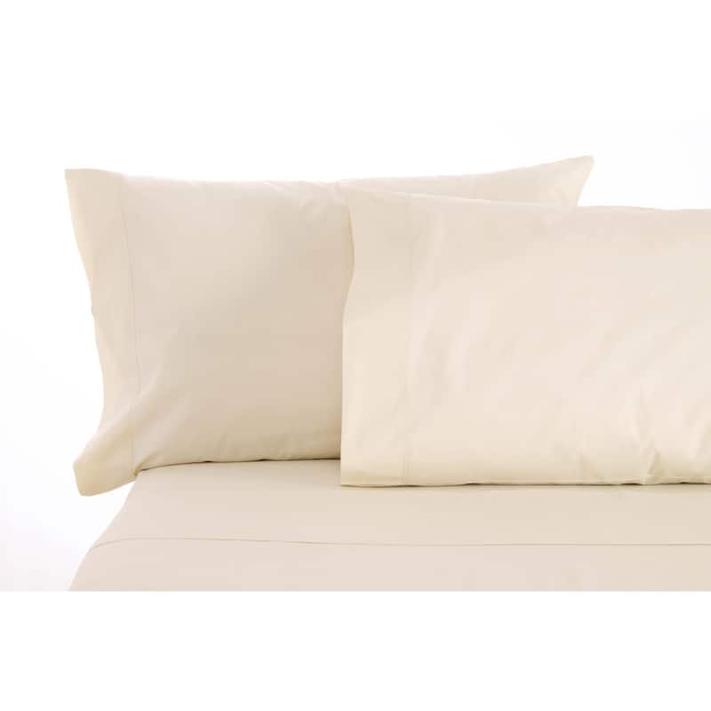 Sleep & Beyond Organic Cotton Sateen Sheet Set Ivory