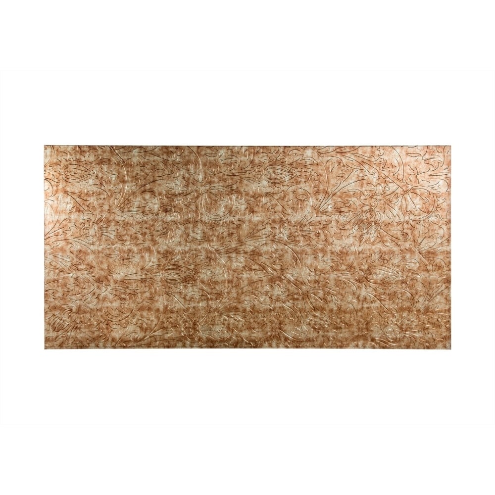 FASÄDE Nettle 4-foot x 8-foot PVC Wall Panel in Bermuda Bronze