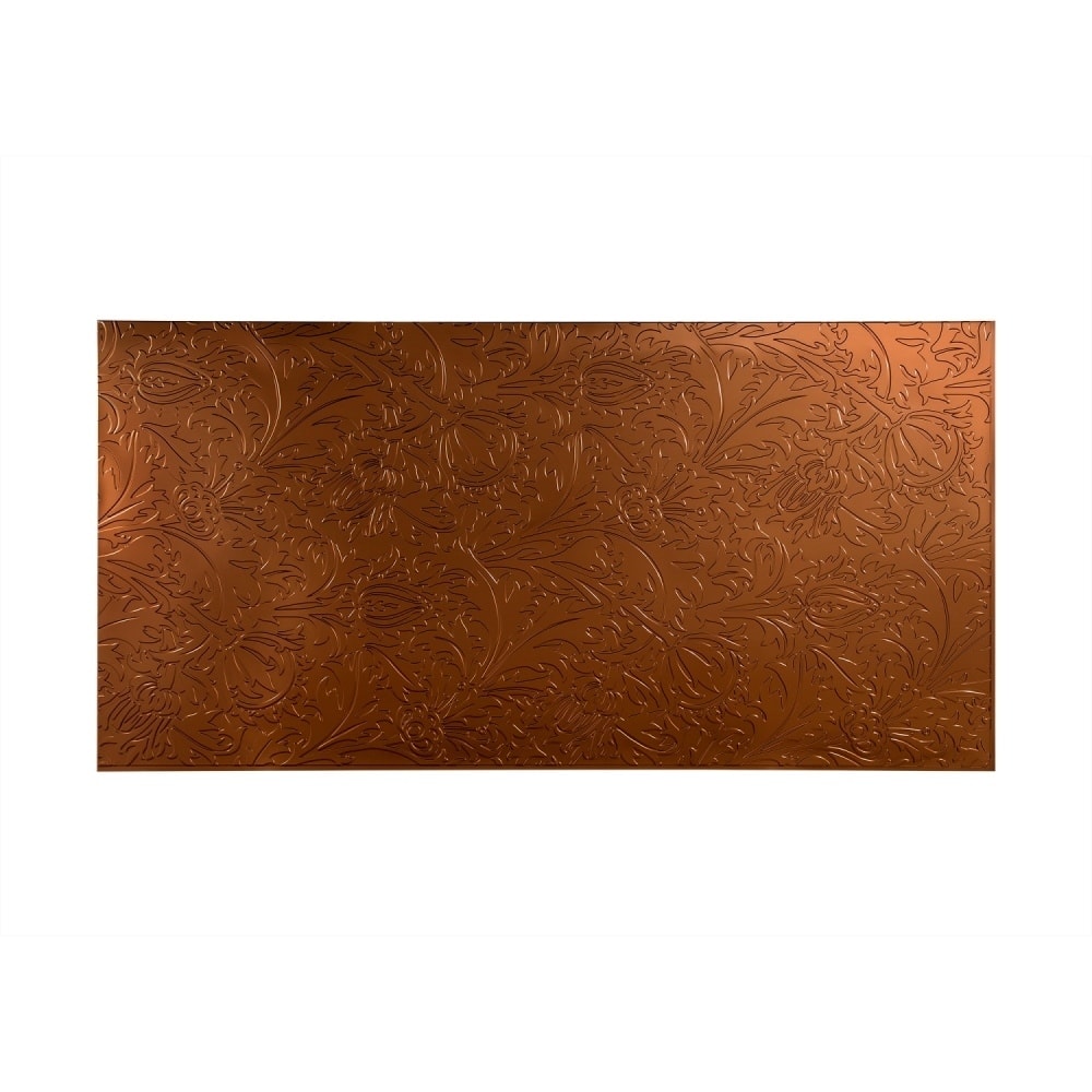 FASÄDE Nettle 4-foot x 8-foot PVC Wall Panel in Oil Rubbed Bronze