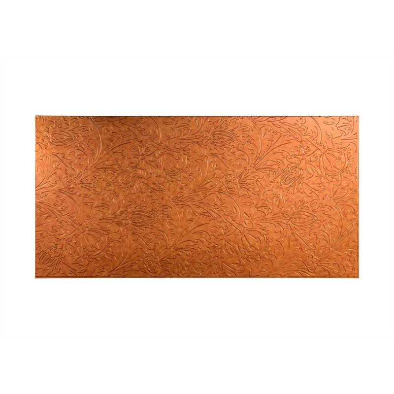 FASÄDE Nettle 4-foot x 8-foot PVC Wall Panel in Antique Bronze