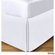preview thumbnail 6 of 4, Cotton Rich 200 Thread Count Tailored Bed Skirt with 14-inch Drop California King - White