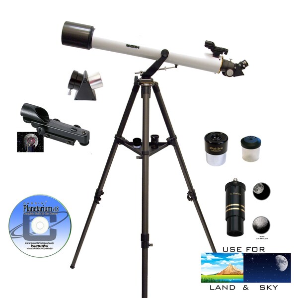 800mm x 72mm Astronomical/ Terrestrial 7-piece Telescope Kit