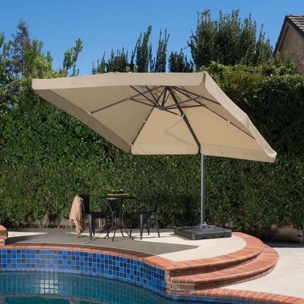 Buy Grey Square Patio Umbrellas Online At Overstock Our Best Patio Umbrellas Shades Deals