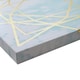 preview thumbnail 4 of 4, Madison Park Arctic Geometric Printed Canvas with Gold Foil Embellishment (Set of 2)