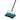 Bissell Commercial BG22 8.5 inch Wet/Dry Manual Sweeper