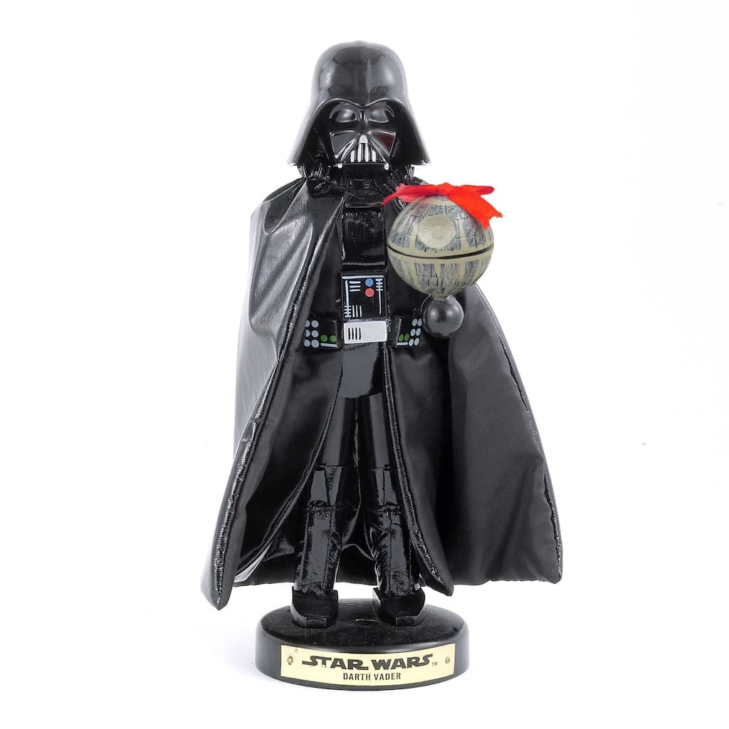 Kurt Adler 10-Inch Darth Vader with Death Star Nutcracker