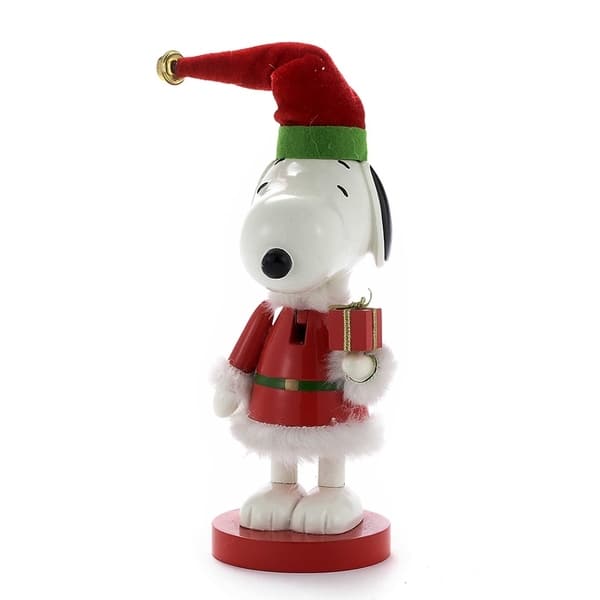 Kurt Adler Snoopy in Red Santa Suit Nutcracker - Bed Bath & Beyond ...