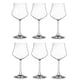 preview thumbnail 2 of 0, Lorren Home Trends Ego Collection Red Wine Stemmed Goblet (Set of 6)