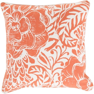 Artistic Weavers Poly or Feather Down Filled Daniel Floral 22-inch Pillow