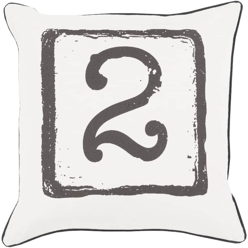 Richard Feather Down or Poly Filled Throw 18-inch Pillow