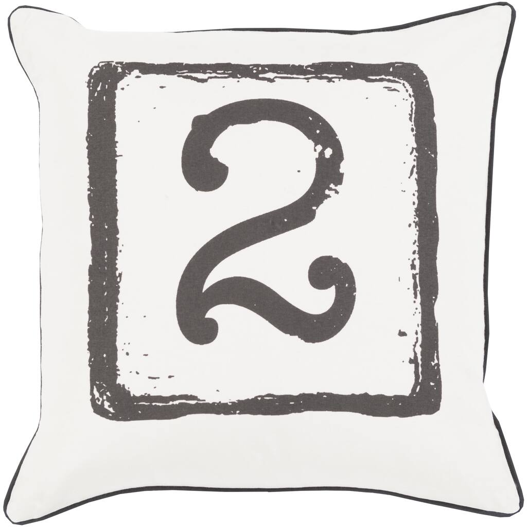 Richard Feather Down or Poly Filled Throw 18-inch Pillow