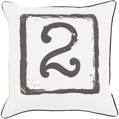 Richard Feather Down or Poly Filled Throw 18-inch Pillow