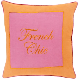 McKagan French Feather Down or Poly Filled 20-inch Pillow