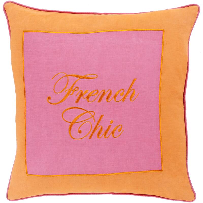 McKagan French Feather Down or Poly Filled 20-inch Pillow