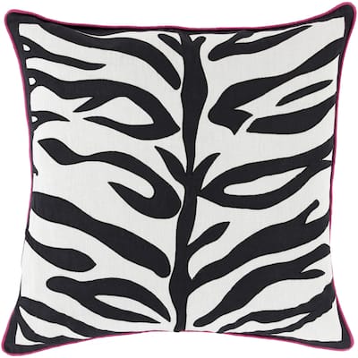 Decorative Corban Animal Feather Down or Polyester Filled 22-inch Pillow