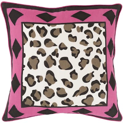 Decorative Denise Geometric Feather and Feather Down or Polyester Filled 1