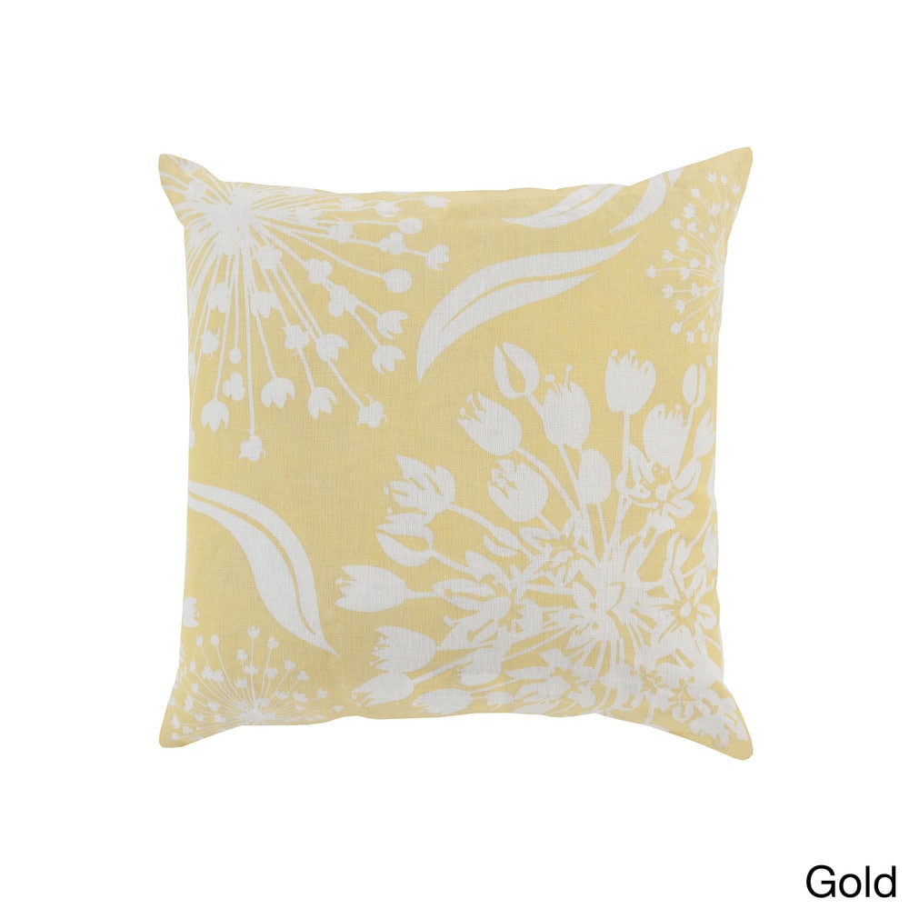 Decorative Cortez Floral 20-inch Throw Pillow