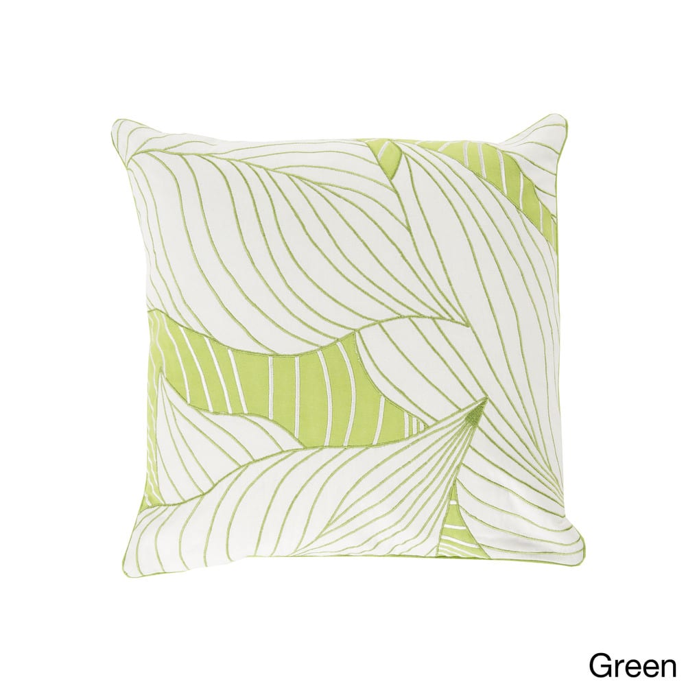 Decorative Cedric Hosta 22-inch Pillow